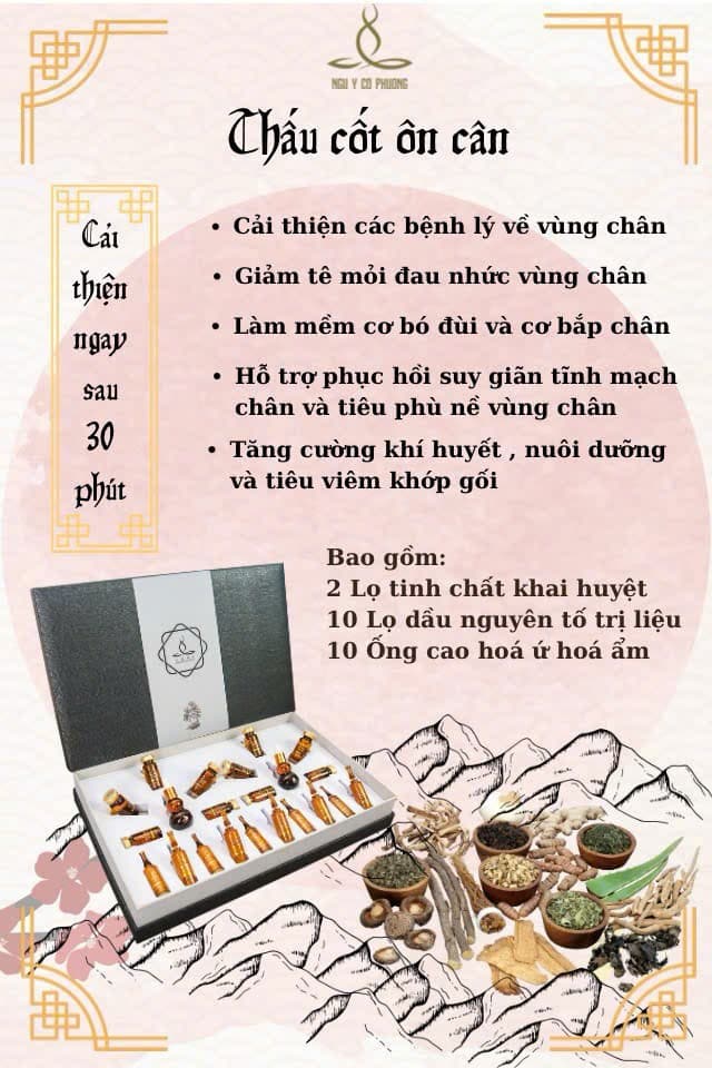 Thấu cốt ôn cân ( trị liệu xương khớp )