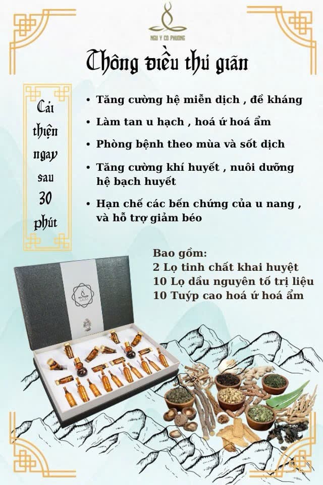 Thông điều thư giãn ( bài độc hệ bạch huyết )